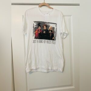 White Hocus Pocus Graphic T-Shirt